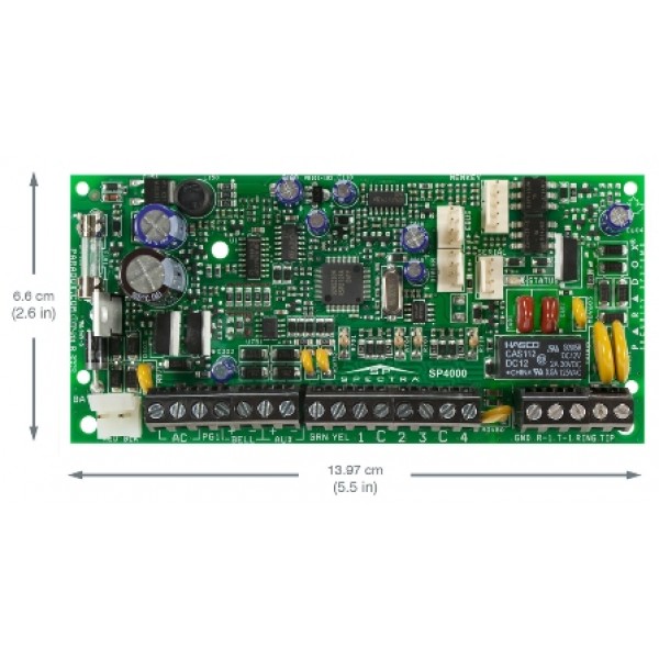 PARADOX SP 4000 8 ZON KABLOLU ALARM PANELİ